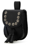 Prada Women Black Leather Crossbody Bag
