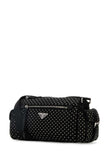Prada Women Black Nylon Shoulder Bag