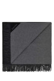 Prada Unisex Slate Cashmere Blanket