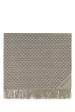 Prada Unisex Embroidered Wool Blend Symbole Double Blanket