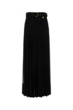 Burberry Women Black Crepe Skirt