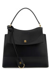 Balenciaga Women Black Leather Medium Nano Handbag