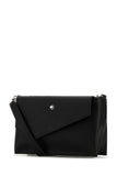 Montblanc Men Black Leather Crossbody Bag