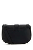 Alexander Mcqueen Women Black Leather Mini Satchel Crossbody Bag