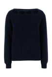 Prada Women Navy Blue Cotton Sweater