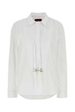 Gucci Women White Poplin Shirt