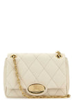 Burberry Women Ivory Leather Small Strand Shoulder Bag