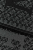 Alexander Mcqueen Men Embroidered Wool Foulard