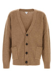 Bottega Veneta Men Biscuit Wool Cardigan