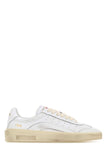 Dsquared Women White Leather Rider Sneakers