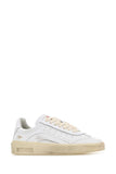 Dsquared Women White Leather Rider Sneakers
