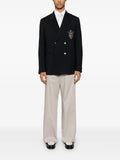 Fendi Men Straight-Cut Cargo Cotton Trousers