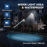 200W All in one solar Parking Lot Lights -25,000 lumens
