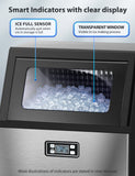 200LBS Freestanding Commercial Ice Maker Z5895