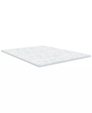 SERTA ARCTIC 2 in., 25x Cooling Twin Memory Foam Mattress Topper, White