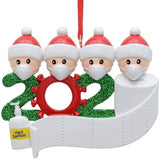 2020 Quarantine Family Personalized Christmas Ornaments