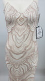 Jump Juniors Low back Glitter Slip Gown, Size 1/2