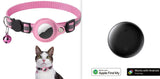 Pet Collar With Bell Airtag Reflective Collar