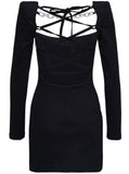 Giuseppe Di Morabito Women Black Jersey Dress With Chain Detail