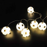 2022 World Cup Decor String Lights Soccer