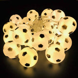 2022 World Cup Decor String Lights Soccer