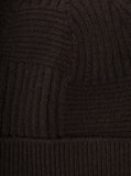 Bottega Veneta Men Brown Woven Hat In Wool Man