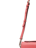 Gucci Women 'Petite Gg' Mini Pink Shoulder Bag With Double G Detail In Leather Woman