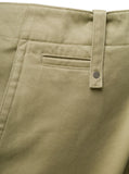Burberry Men Beige Wide-Leg Pants In Cotton Man