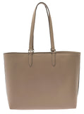 Fendi Men Beige Tote Bag With Embossed Logo In Leather Man