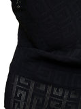 Givenchy Women Black Top With Draped Neckline In Viscose Woman
