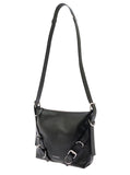 Givenchy Men 'Voyou' White Crossbody Bag With Logo And Buckle Detail In Leather Man