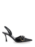 Givenchy Women 'Voyou' Black Slingback Pumps With A Buckle In Patent Leather Woman