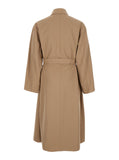 Jil Sander Men Beige Double Breasted Trench With Belt In Wool Man
