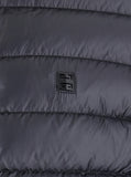 Givenchy Men Black High Neck Down Jacket With Logo Detail In Tech Fabric Man