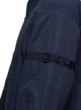 Thom Browne Men Oversized Blue Shirt With Patch Pockets In Polyamide Blend Man