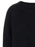 Max Mara Women 'Radames' Black Sweater With Boat Neckline In Wool And Cashmere Woman