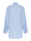 The Andamane Women Light Blue Shirt With Buttons In Cotton Blend Woman