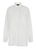 The Andamane Women White Shirt With Buttons In Cotton Blend Woman