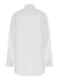 The Andamane Women White Shirt With Buttons In Cotton Blend Woman