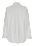 Balenciaga Men White Shirt With Pointed Collar In Cotton Man