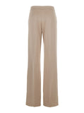 The Andamane Women Beige Pants With Pences On The Front In Tech Fabric Woman