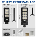 4 Pack Solar Parking lot lights (bracket included)