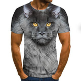 2025 Men's 3D Printed Short-Sleeved T-Shirt