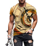 2025 Men's 3D Printed Short-Sleeved T-Shirt