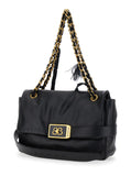 Balenciaga Women 'Modu Flap' Black Crossbody Bag With Logo Plaque On The Front In Leather Woman