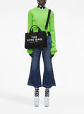 Marc Jacobs Women Tote Bag 'The Medium Tote' With Contrast Logo Print In Black For Women