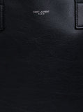 Saint Laurent Men Shopping Bold Handbag In Black Leather