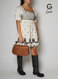 Gucci Women 'Blondie' Brown Handbag With Logo Detail On Front In Leather Woman