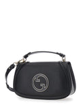 Gucci Women 'Blondie' Black Handbag With Gg Logo Plaque On The Front In Leather Woman