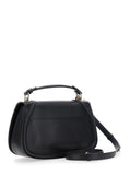 Gucci Women 'Blondie' Black Handbag With Gg Logo Plaque On The Front In Leather Woman